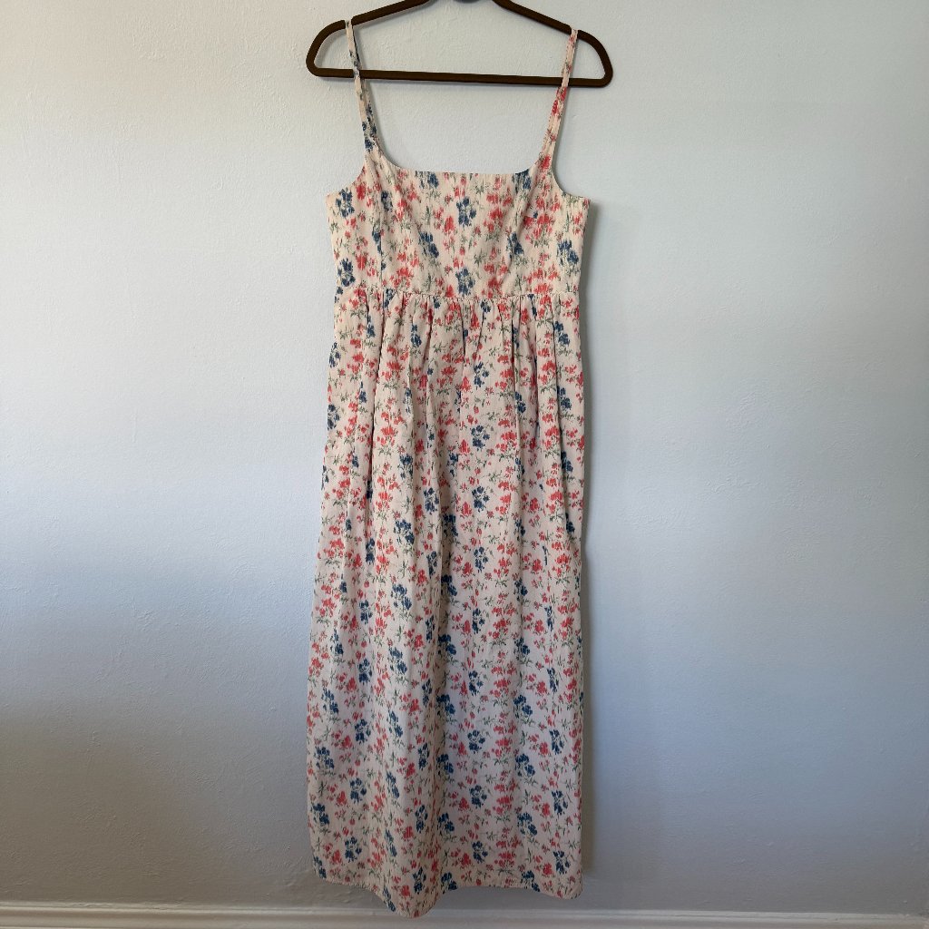 Rebecca Taylor Emma Floral Print Sleeveless Dress - Sz 6